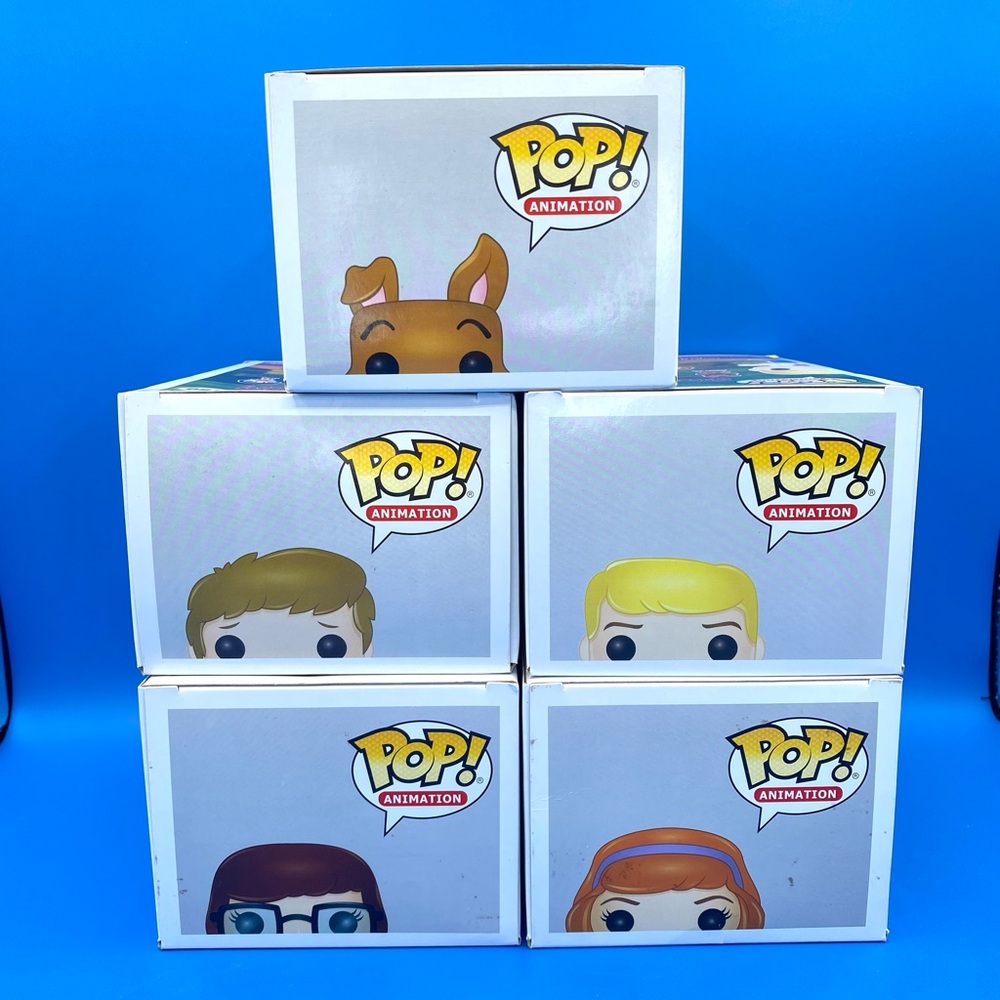 Funko Pop! Scooby-Doo: Shaggy Scooby-Doo Velma Daphne Fred #149-#153 - Set Of 5 - Picture 5 of 9